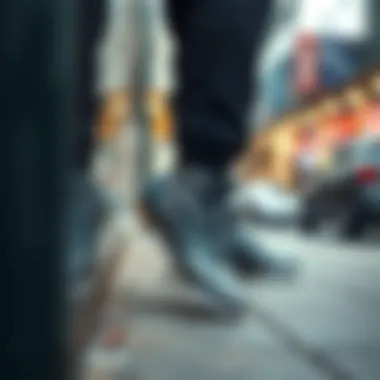 User experience with Adidas boots in an urban environment