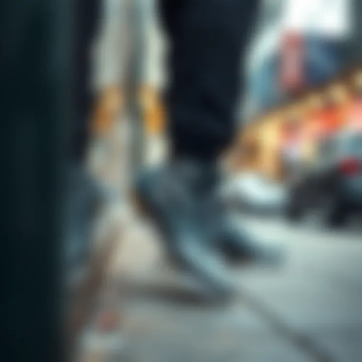 User experience with Adidas boots in an urban environment