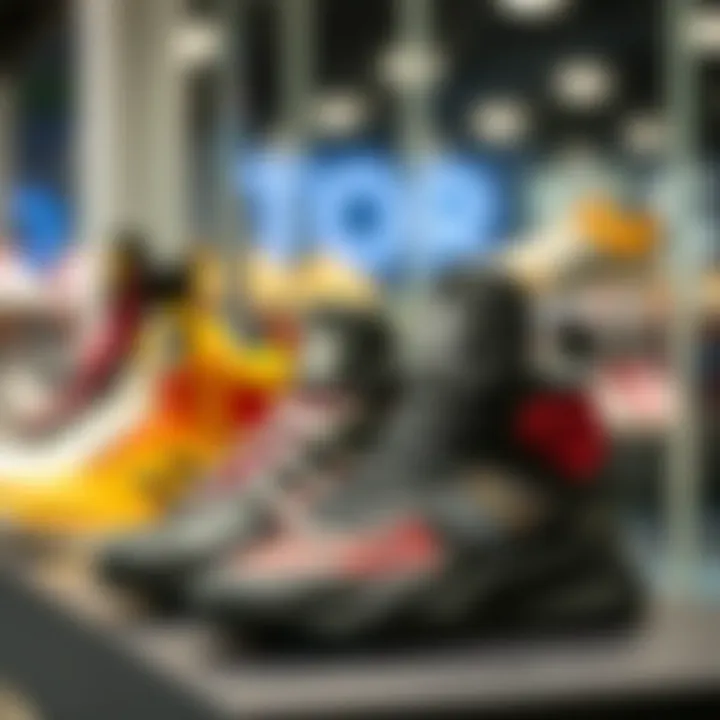 Stylish Adidas boots on display highlighting various styles