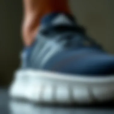 Close-up of Cloudfoam cushioning technology