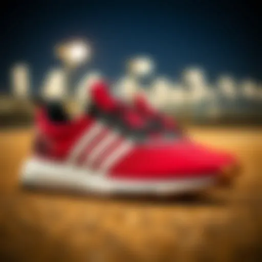 Comfortable and stylish Adidas sports shoes designed for flat feet.