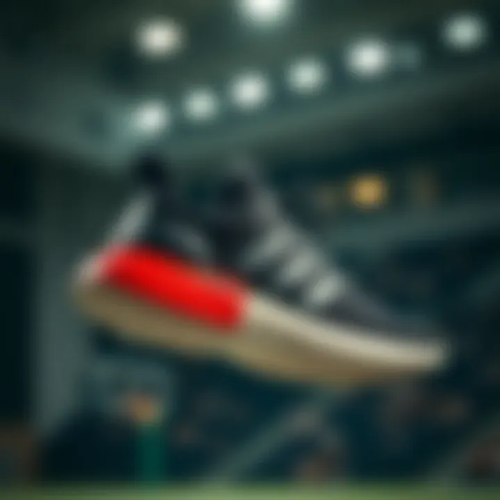 Performance aspects of adidas Hoops 3.0 in action