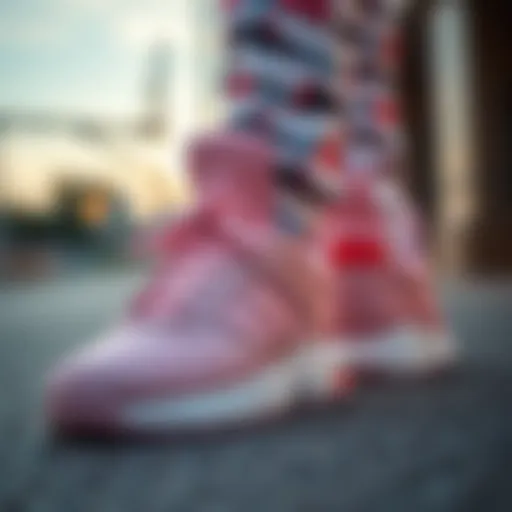 Stylish design of adidas Hoops 3.0 footwear