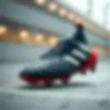 Innovative Design of Premium Adidas Cleats An overview of premium Adidas cleats showcasing innovative design features