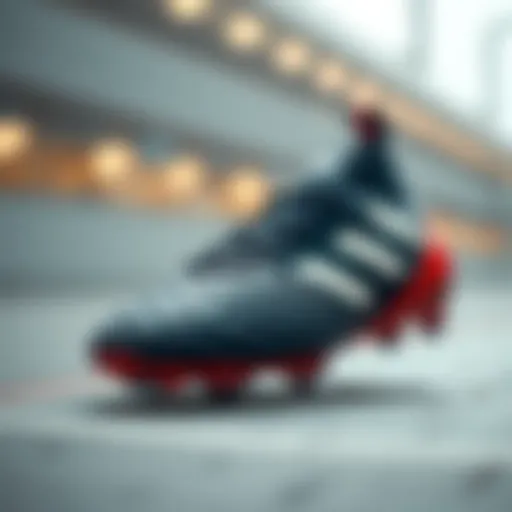 Innovative Design of Premium Adidas Cleats An overview of premium Adidas cleats showcasing innovative design features