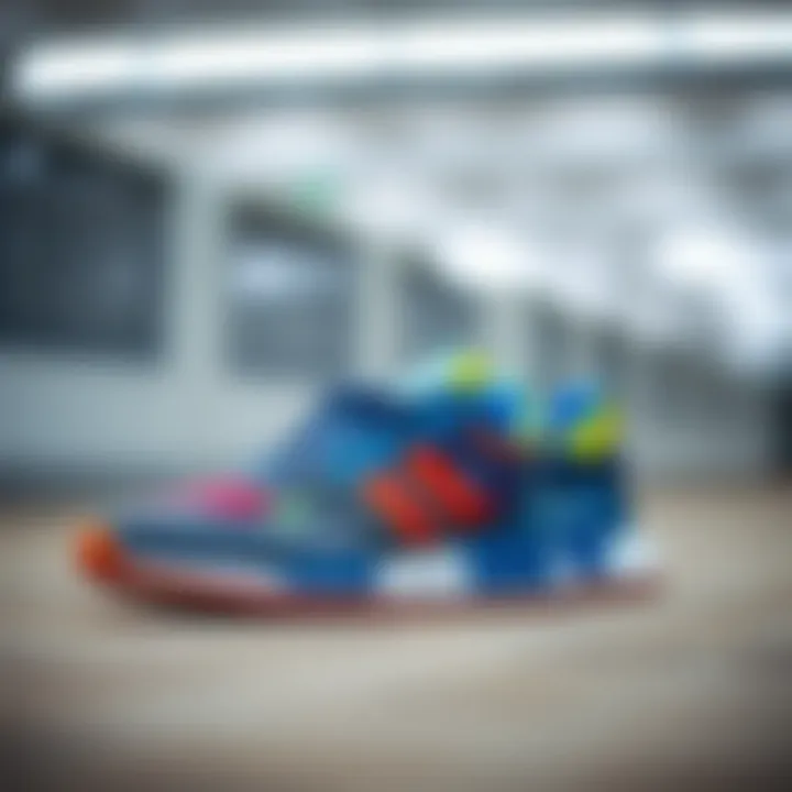 Trend-Setting adidas Sneakers Trend-setting adidas sneakers in vibrant colors