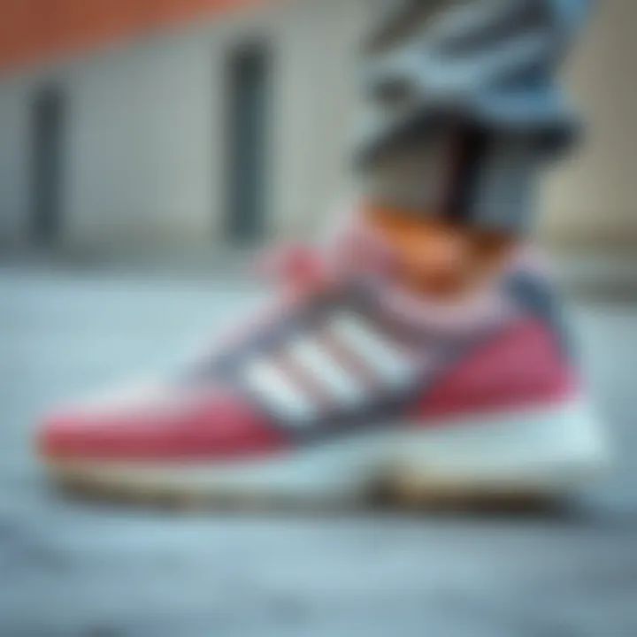 Casual Style with Adidas Supernova Stylish presentation of Adidas Supernova in casual setting