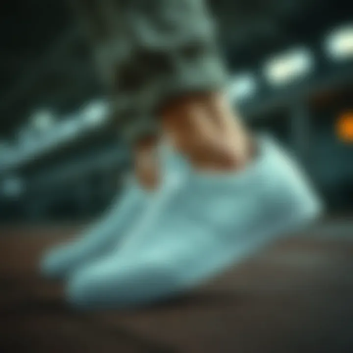 Stylish ensemble featuring Adidas white tennis sneakers