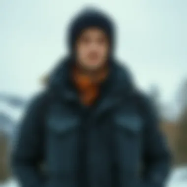 Stylish Alaska kaban paired with winter accessories