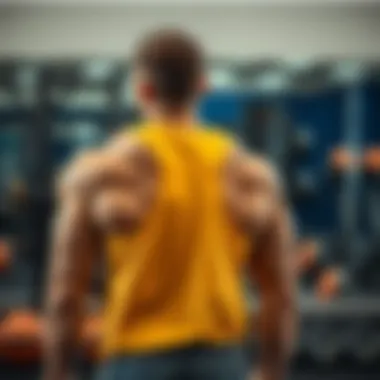 Effective training program for rear shoulder muscles