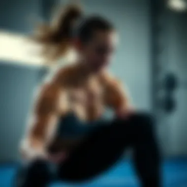 A dynamic athlete engaging in a sport, reflecting the benefits of magnesium on performance