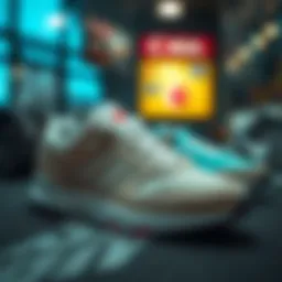 Diverse range of sports shoe brands