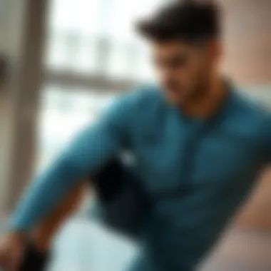 Athletic Fit for Enhanced Mobility Athletic fit demonstrating mobility and style