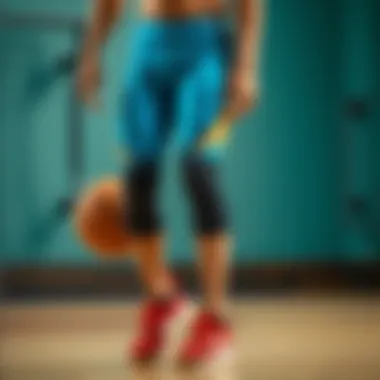 Trendy Color Options Available Trendy color options for basketball tights