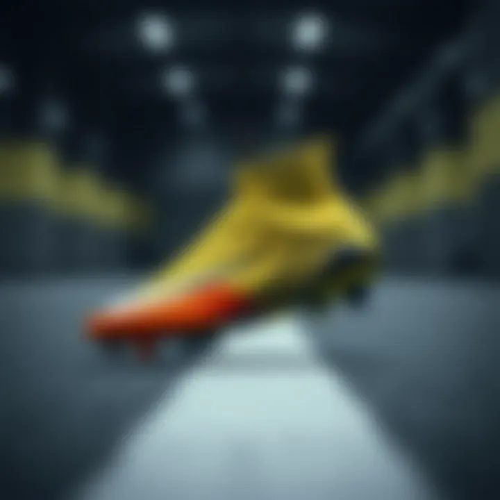 Innovative design of Batman football boots showcasing modern aesthetics