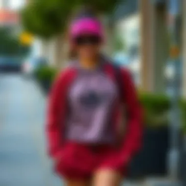 Chic outfit pairing for active lifestyle