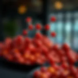 Illustration of BCAA molecular structure