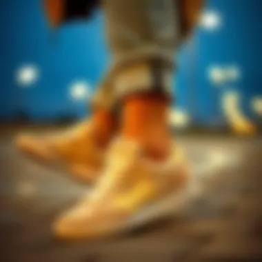 Stylish outfit paired with Benetton beige sneakers