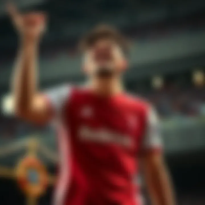 Fan wearing Beşiktaş jersey showing enthusiasm