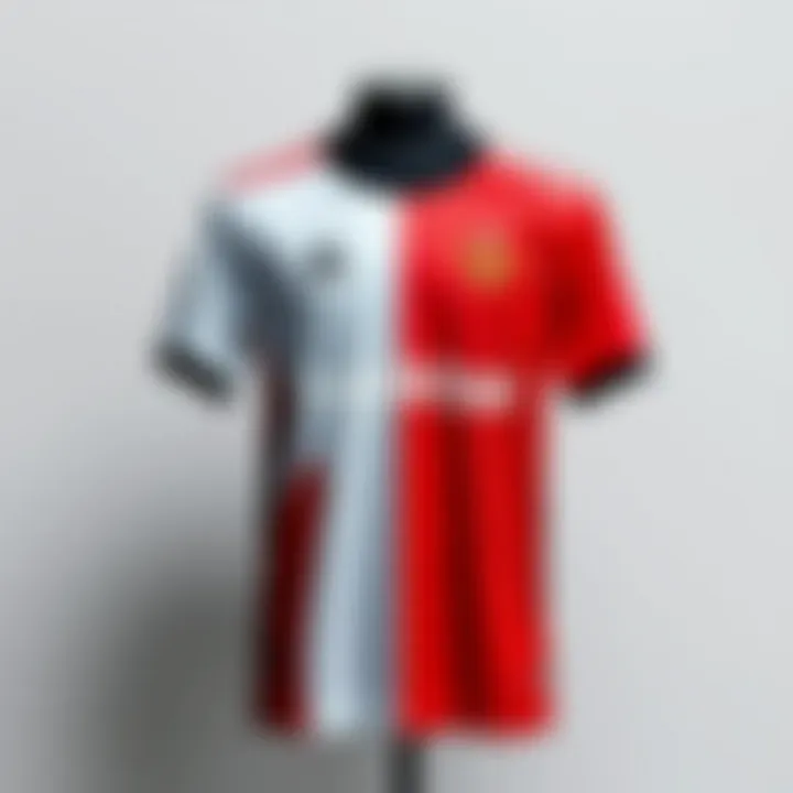 Stylish Presentation of Beşiktaş' New Jersey Stylish presentation of the new Beşiktaş jersey against a minimalist background