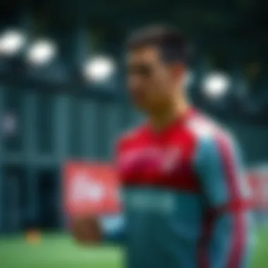 Athlete wearing Beşiktaş training jersey, highlighting comfort and fit during practice.