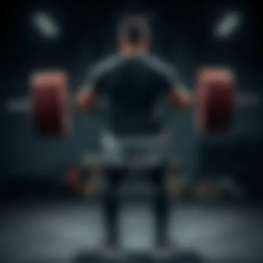 Proper deadlift form demonstrating posture and alignment