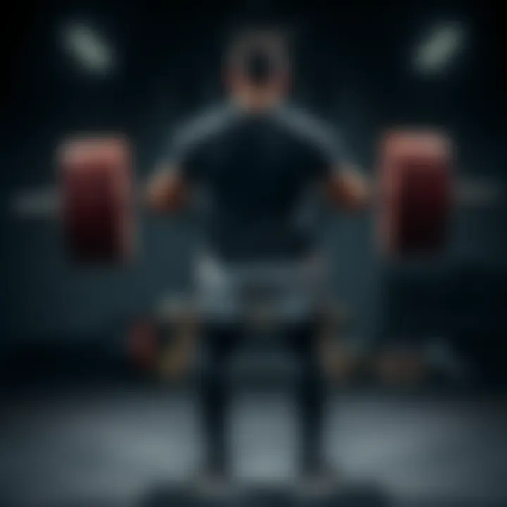 Proper deadlift form demonstrating posture and alignment