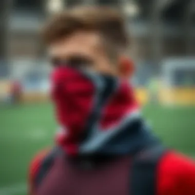 Diverse neck warmer designs for sports enthusiasts