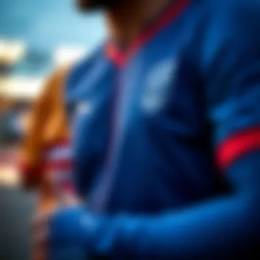 Quality Sports Jerseys Available Close-up of high-quality sports jerseys