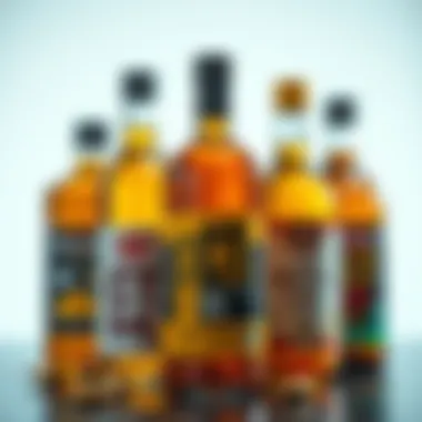 Various popular MCT oil brands