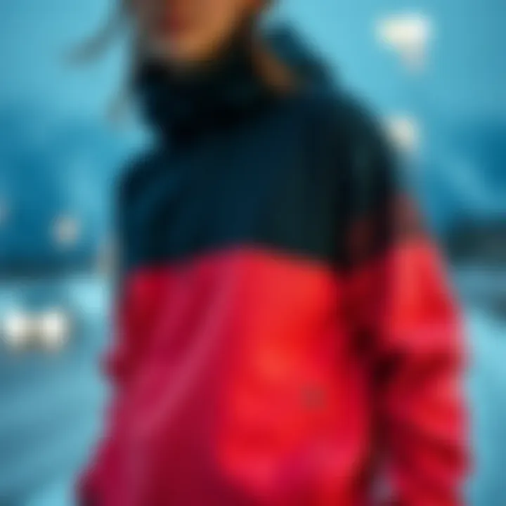 Layered outfit featuring a polar fleece top for versatility