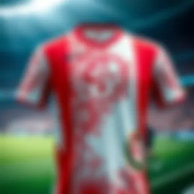 Galatasaray 2022-23 jersey design showcasing vibrant colors and intricate patterns