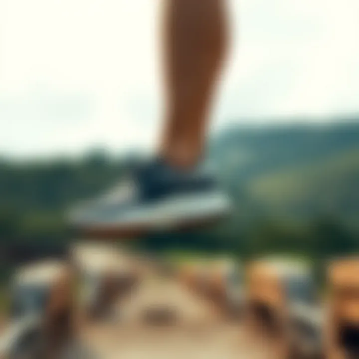 Active lifestyle with Goodyear shoes in action