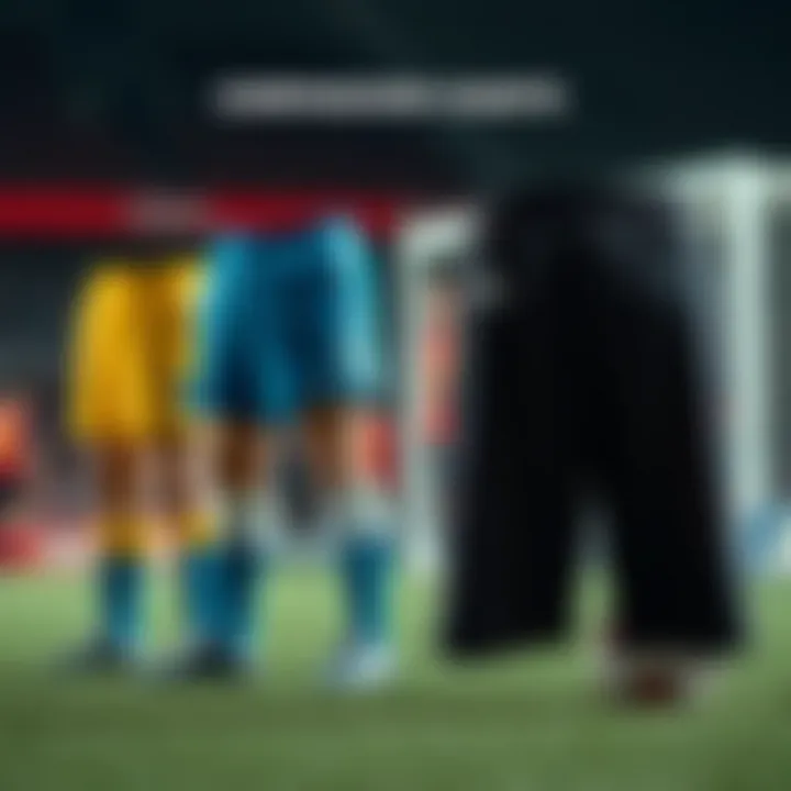 Comparison of Football Short Brands Comparison chart of different football short brands