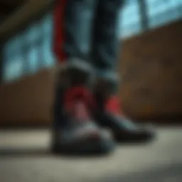 Stylish Hammer Jack boots in a sporty setting