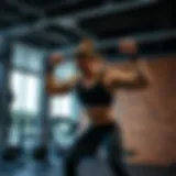 Core strength training session