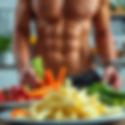 Nutrient-rich foods for abdominal muscle development