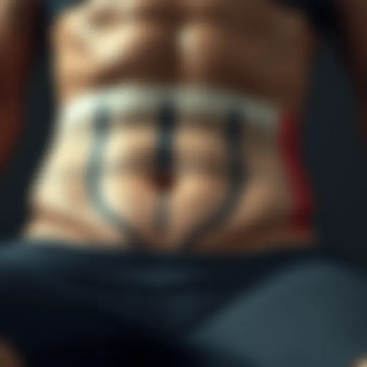 Chart showing common mistakes in abdominal workouts