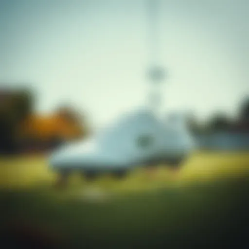 Elegant design of Lacoste cleats showcasing innovative style