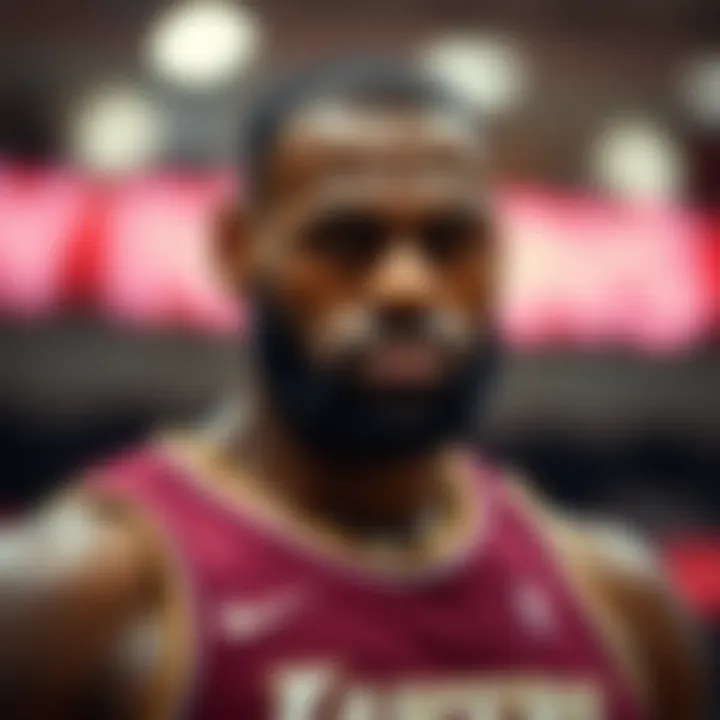 LeBron as a style icon within the sports industry