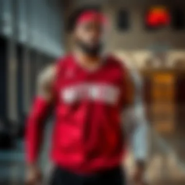 LeBron's Impact on Sportswear LeBron James showcasing 'Witness' apparel