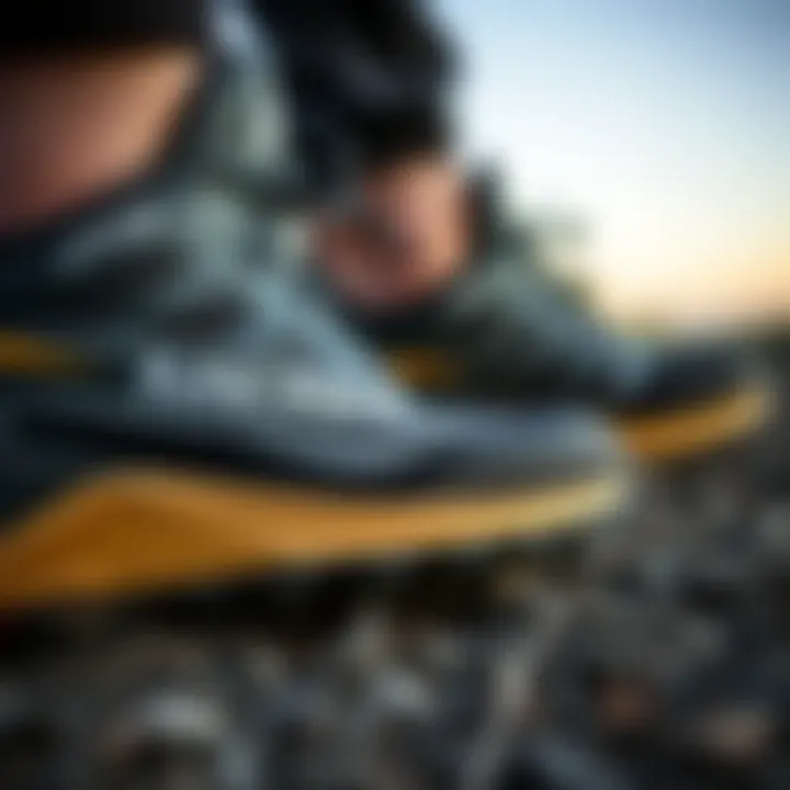Close-up of Merrell Speed Strike design details