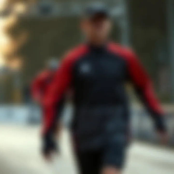 Athlete Performance Jacket High-performance jacket for athletes in action