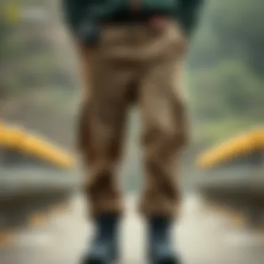 Variety of Cargo Pants Styles A comparison of different styles of cargo pants available