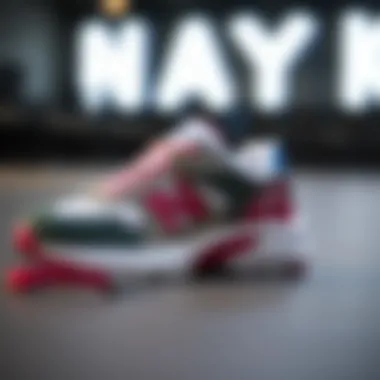 Stylish Nayk children's sports shoes in vibrant colors