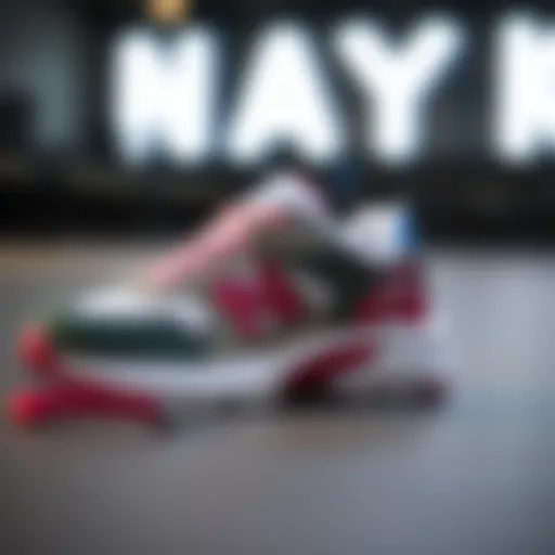 Stylish Nayk children's sports shoes in vibrant colors