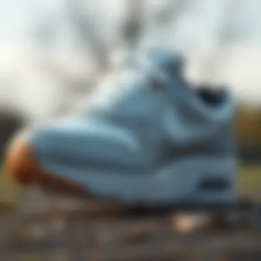 Craftsmanship of Nike Air Shoes Detailed view of Nike Air shoes emphasizing craftsmanship and quality