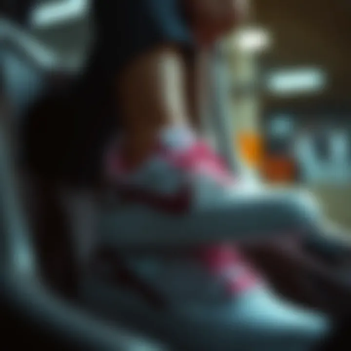 User enjoying comfort in Nike Air Force 270