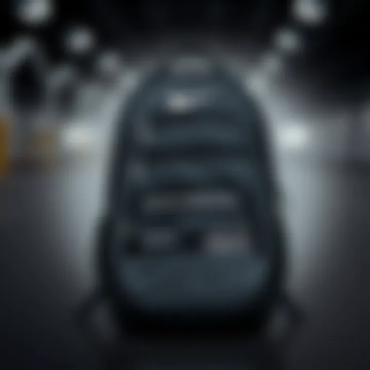 Nike backpack with multiple compartments for organization