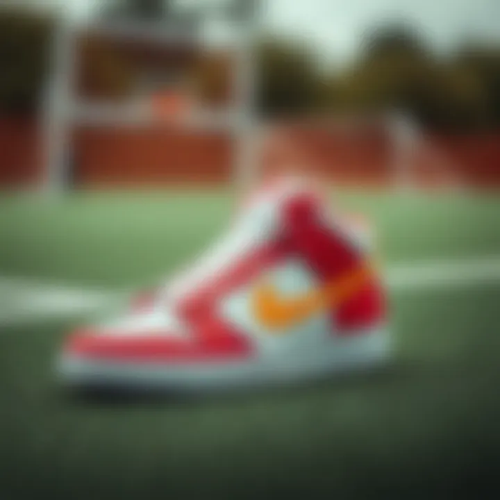 Elegant design of Nike Court Royale Mid showcasing style and functionality